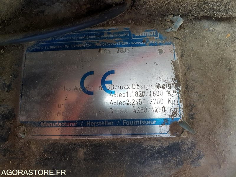 BALAYEUSE SCHMIDT COMPACT 200 - Balayeuse de voirie: photos 2 BALAYEUSE SCHMIDT COMPACT 200 - Balayeuse de voirie: photos 2