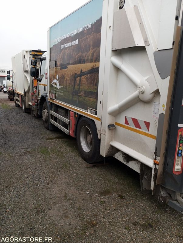 Benne à ordures ménagères BOM RENAULT D - 2021 - 157703km - FZ331QB: photos 9 Benne à ordures ménagères BOM RENAULT D - 2021 - 157703km - FZ331QB: photos 9