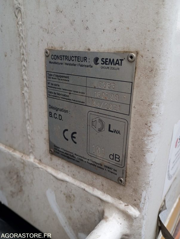 Benne à ordures ménagères BOM RENAULT D - 2021 - 157703km - FZ331QB: photos 13 Benne à ordures ménagères BOM RENAULT D - 2021 - 157703km - FZ331QB: photos 13