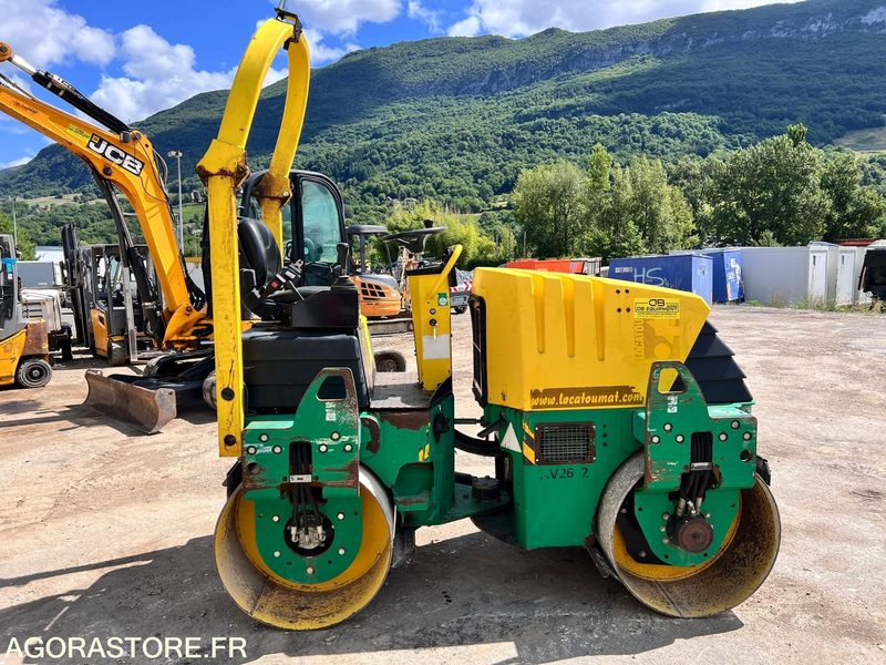 Compacteur COMPACTEUR AMMANN AV26-2 ROULEAU TANDEM VIBRANT ARTICULÉ - ANNÉE 2008 - 1765 H: photos 11