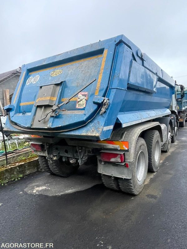 Camion CAMION 8X4 BENNE RONDE IVECO X-WAY 480 76 000 KM 2019: photos 9