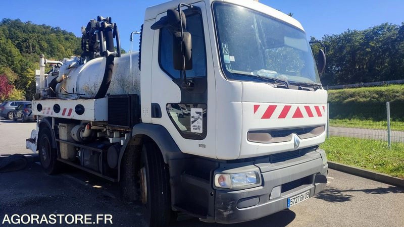 Camion Hydrocureur Renault Premium Kerax - 2000 - Camion hydrocureur: photos 1 Camion Hydrocureur Renault Premium Kerax - 2000 - Camion hydrocureur: photos 1