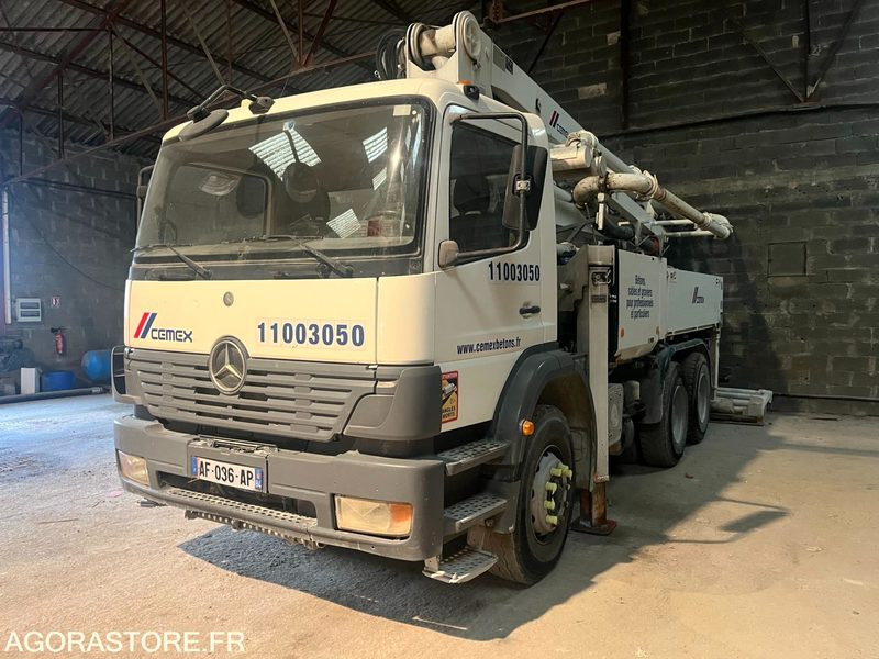 POMPE A BETON MERCEDES ATEGO 2628 - AF036AP / 2002 - 412 087 KM - EXCLU EXPORT - Camion: photos 3 POMPE A BETON MERCEDES ATEGO 2628 - AF036AP / 2002 - 412 087 KM - EXCLU EXPORT - Camion: photos 3
