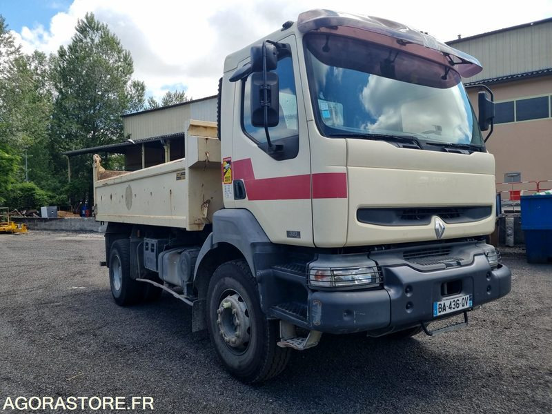 RENAULT 4x2 - KERAX 320 DCI BIBENNE GRAVILLONNEUR - 2006 / 331670 KM - Camion: photos 2 RENAULT 4x2 - KERAX 320 DCI BIBENNE GRAVILLONNEUR - 2006 / 331670 KM - Camion: photos 2