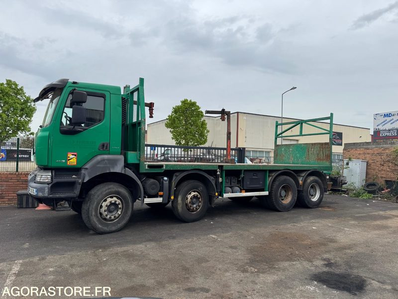 RENAULT 8x4 - KERAX 450 DXI PLATEAU - 2008 / 418000 KM - Camion: photos 5 RENAULT 8x4 - KERAX 450 DXI PLATEAU - 2008 / 418000 KM - Camion: photos 5