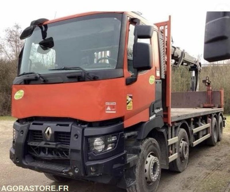 RENAULT C 430.32 8X4 - 2016 - 32T / 223 000 km - Camion: photos 1 RENAULT C 430.32 8X4 - 2016 - 32T / 223 000 km - Camion: photos 1