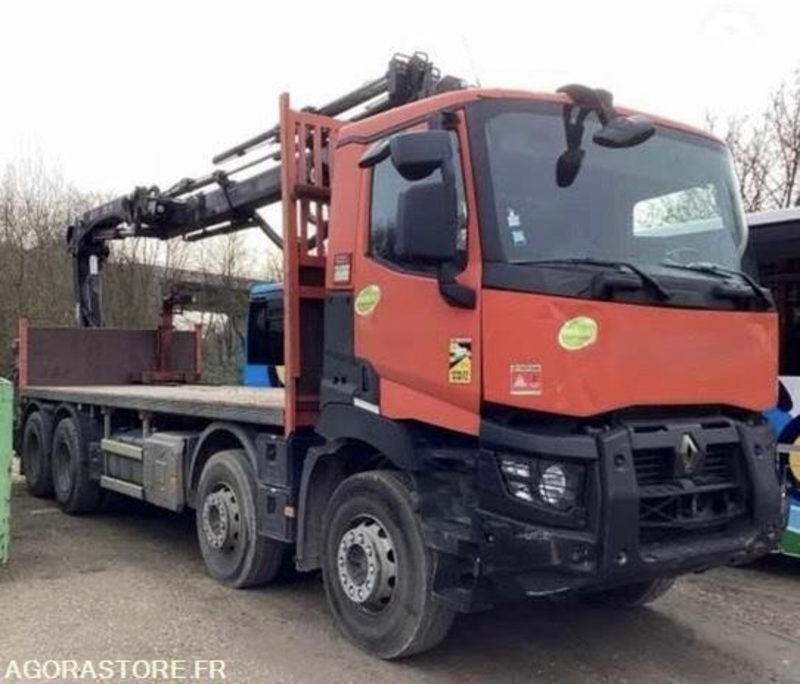 RENAULT C 430.32 8X4 - 2016 - 32T / 223 000 km - Camion: photos 2 RENAULT C 430.32 8X4 - 2016 - 32T / 223 000 km - Camion: photos 2