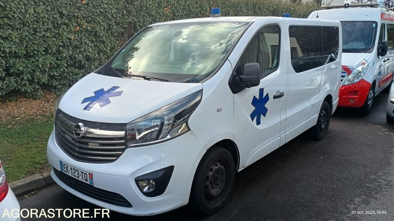 EK-123-TQ - Non Roulant - OPEL VIVARO - VASP - CG INTEGRAL - 447 455 Kms - Ambulance: photos 1 EK-123-TQ - Non Roulant - OPEL VIVARO - VASP - CG INTEGRAL - 447 455 Kms - Ambulance: photos 1