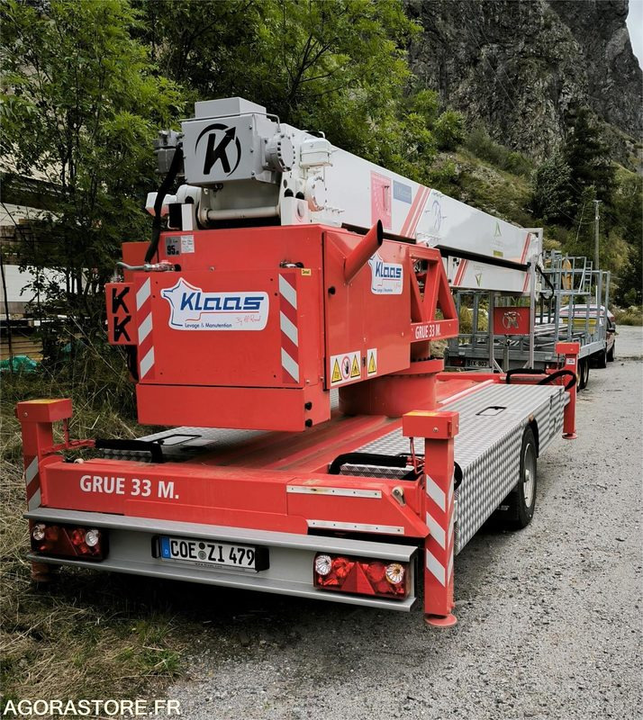 Grue Klaas K21-30 RS - 1100heures - 2024 - Grue à montage rapide: photos 3 Grue Klaas K21-30 RS - 1100heures - 2024 - Grue à montage rapide: photos 3