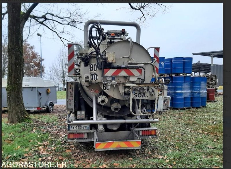 HYDROCUREUR MIXTE DAF BY-150-VN - 2002 - 365 120 KM Vente Export Exclusivement - Camion hydrocureur: photos 2 HYDROCUREUR MIXTE DAF BY-150-VN - 2002 - 365 120 KM Vente Export Exclusivement - Camion hydrocureur: photos 2