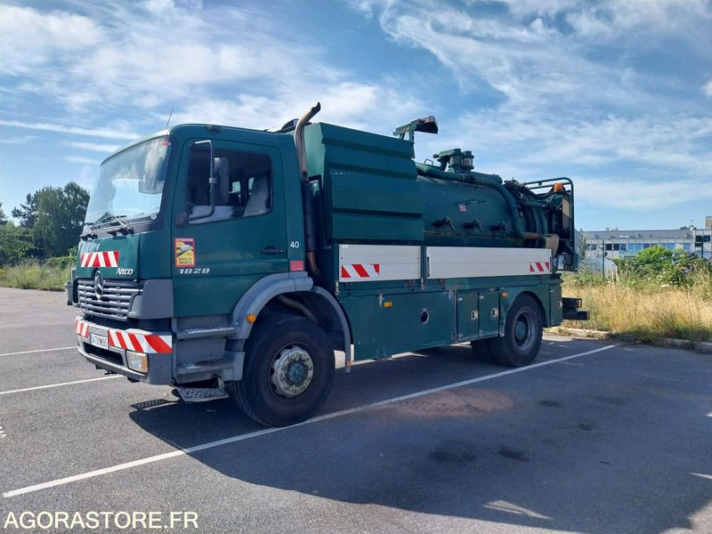 MERCEDES Atego 1828 HUWER 2005 378491KM ROULANT EXPORT UNIQUEMENT - Camion hydrocureur: photos 2 MERCEDES Atego 1828 HUWER 2005 378491KM ROULANT EXPORT UNIQUEMENT - Camion hydrocureur: photos 2