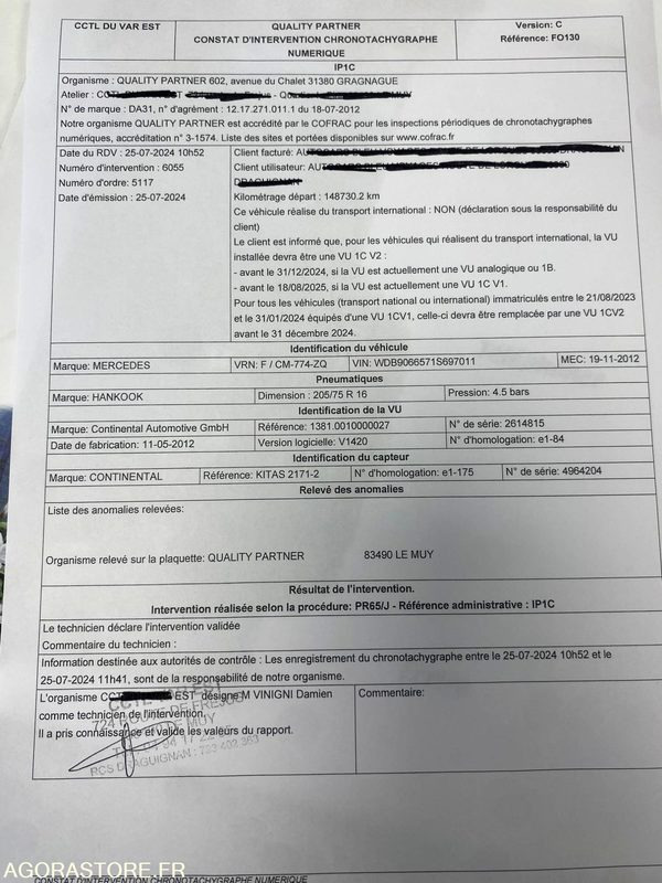 Mercedes sprinter 11/2012 162000 kms BVM 22+1 places climatisation ralentisseur - Minibus, Transport de personnes: photos 5 Mercedes sprinter 11/2012 162000 kms BVM 22+1 places climatisation ralentisseur - Minibus, Transport de personnes: photos 5
