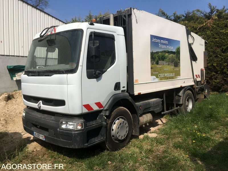 RENAULT PREMIUM 270 DCI - 2002 / 305 609 KM - Benne à ordures ménagères: photos 1 RENAULT PREMIUM 270 DCI - 2002 / 305 609 KM - Benne à ordures ménagères: photos 1