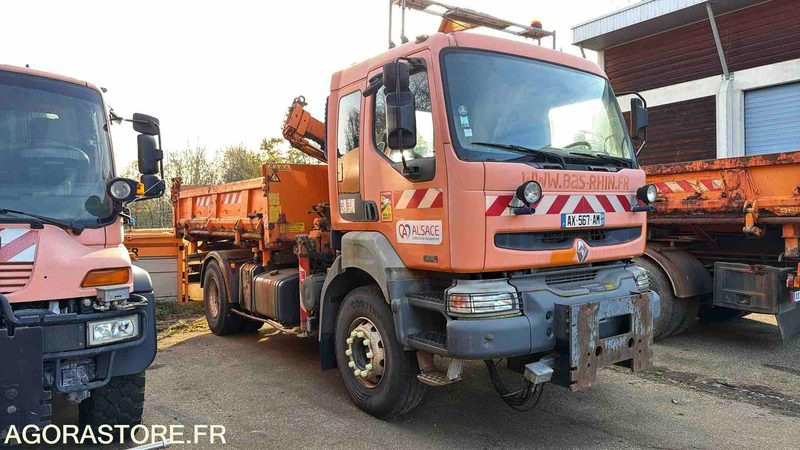 Renault Kerax - 2003 - AX-567-AM - Utilitaire benne: photos 1 Renault Kerax - 2003 - AX-567-AM - Utilitaire benne: photos 1