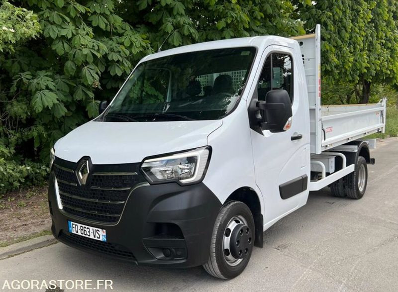 Renault Master Benne basculante R3500RJ 2020 - 60785KM - Utilitaire benne: photos 1 Renault Master Benne basculante R3500RJ 2020 - 60785KM - Utilitaire benne: photos 1
