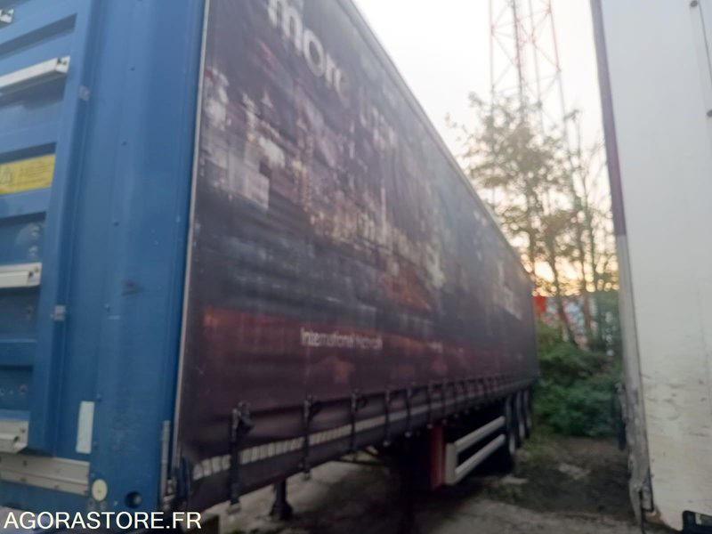 Semi-remorque Bâchée Fruehauf - 2014 (3997) - Semi-remorque rideaux coulissants: photos 1 Semi-remorque Bâchée Fruehauf - 2014 (3997) - Semi-remorque rideaux coulissants: photos 1