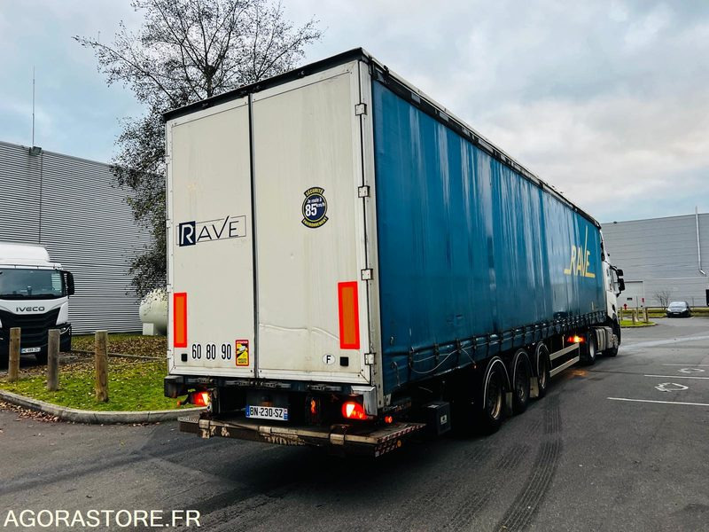 Semi-remorque Bâchée Fruehauf 2011 (3681) - Semi-remorque: photos 5 Semi-remorque Bâchée Fruehauf 2011 (3681) - Semi-remorque: photos 5