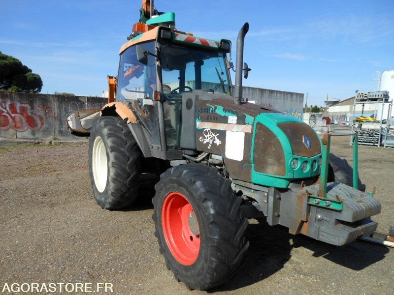 TRACTEUR AGRICOLE RENAULT ERGOS 446 (DD123) + DEBROUSSAILLEUSE 5M (MC123) - Tracteur agricole: photos 2 TRACTEUR AGRICOLE RENAULT ERGOS 446 (DD123) + DEBROUSSAILLEUSE 5M (MC123) - Tracteur agricole: photos 2