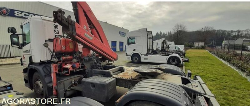 Scania P400 grue - Tracteur routier: photos 4 Scania P400 grue - Tracteur routier: photos 4