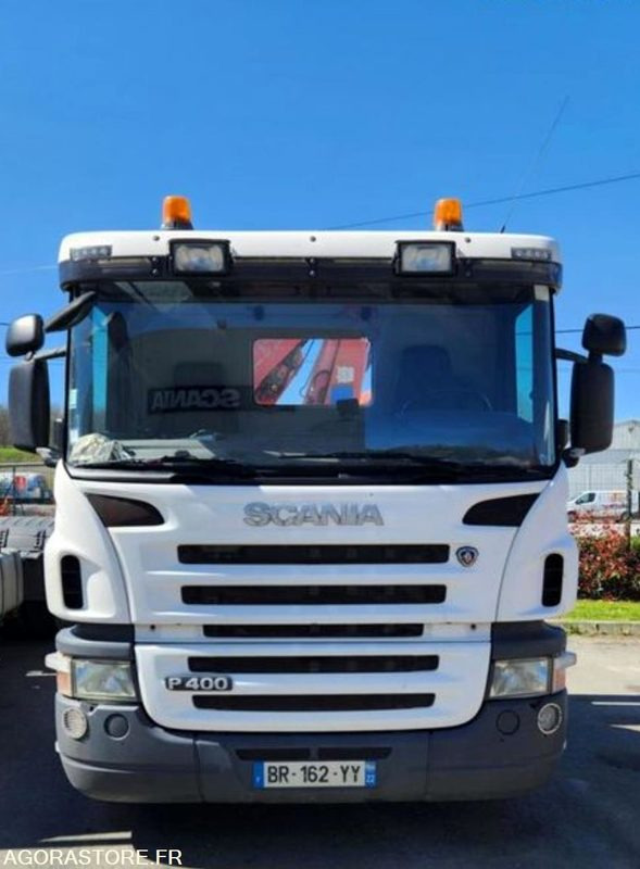 Scania P400 grue - Tracteur routier: photos 1 Scania P400 grue - Tracteur routier: photos 1