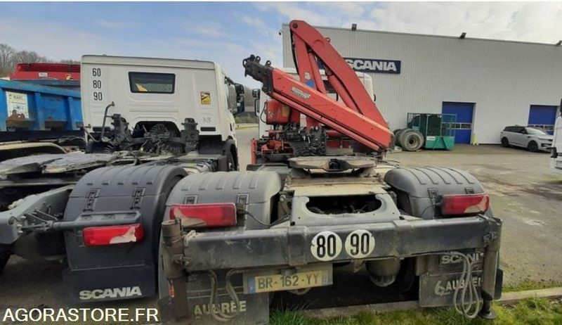 Scania P400 grue - Tracteur routier: photos 3 Scania P400 grue - Tracteur routier: photos 3