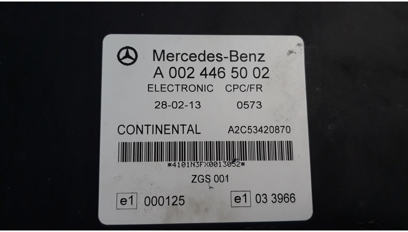 Mercedes-Benz Actros - Bloc de gestion pour Camion: photos 3 Mercedes-Benz Actros - Bloc de gestion pour Camion: photos 3