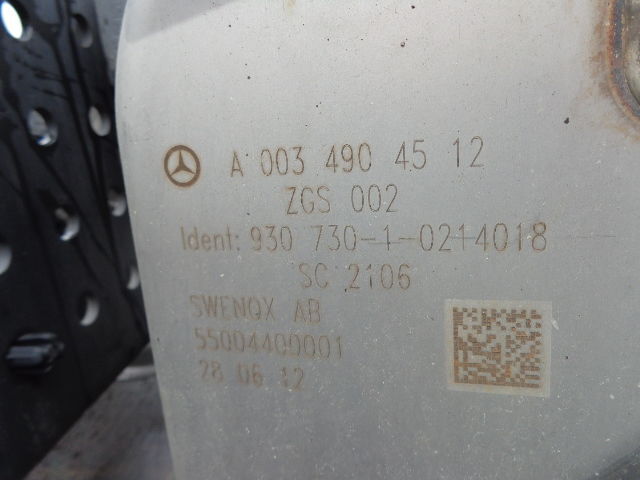 Mercedes-Benz MP4 EURO 5 exhaust gas catalyst - Catalyseur pour Camion: photos 5 Mercedes-Benz MP4 EURO 5 exhaust gas catalyst - Catalyseur pour Camion: photos 5