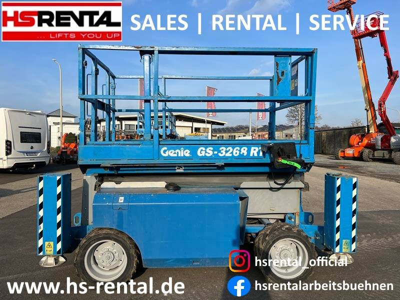 Genie GS3268 RT diesel 4x4 12m (1480) - Nacelle ciseaux: photos 1 Genie GS3268 RT diesel 4x4 12m (1480) - Nacelle ciseaux: photos 1