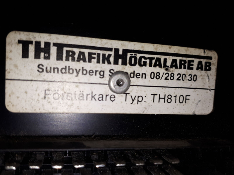 VOLVO-ABG TH Trafik Hogtlare AB TH810F - Bloc de gestion: photos 3 VOLVO-ABG TH Trafik Hogtlare AB TH810F - Bloc de gestion: photos 3