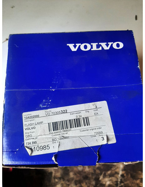 Volvo 1110985 - Clignotants: photos 3 Volvo 1110985 - Clignotants: photos 3
