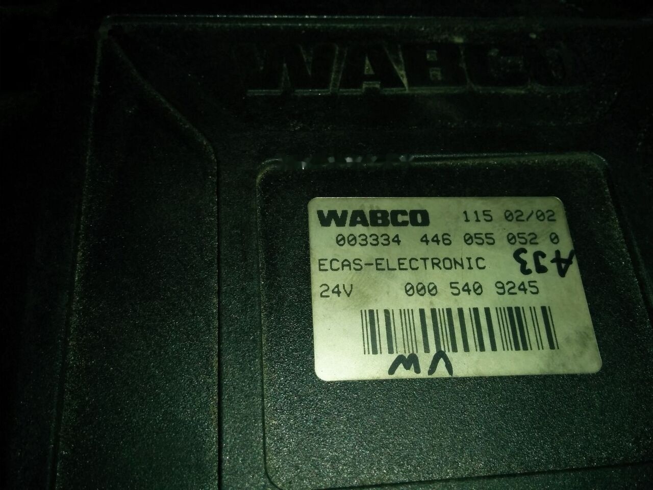 WABCO 4460550520.\FLO Control 22123A24\0839W3 - Bloc de gestion pour Bus: photos 4 WABCO 4460550520.\FLO Control 22123A24\0839W3 - Bloc de gestion pour Bus: photos 4