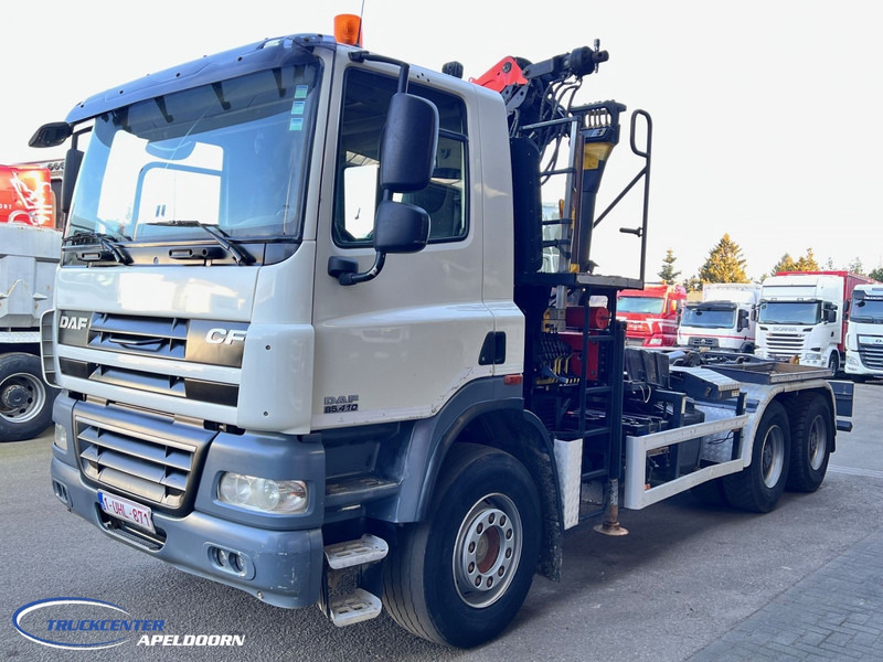 DAF CF 85.410 6x4 Steel springs, Palfinger PK 16001, Palift - Camion ampliroll, Camion grue: photos 3 DAF CF 85.410 6x4 Steel springs, Palfinger PK 16001, Palift - Camion ampliroll, Camion grue: photos 3
