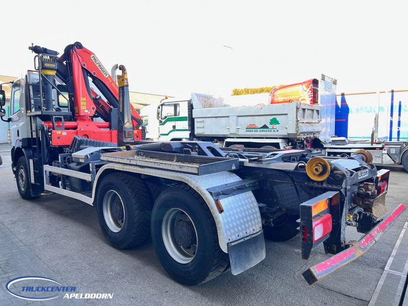 DAF CF 85.410 6x4 Steel springs, Palfinger PK 16001, Palift - Camion ampliroll, Camion grue: photos 4 DAF CF 85.410 6x4 Steel springs, Palfinger PK 16001, Palift - Camion ampliroll, Camion grue: photos 4