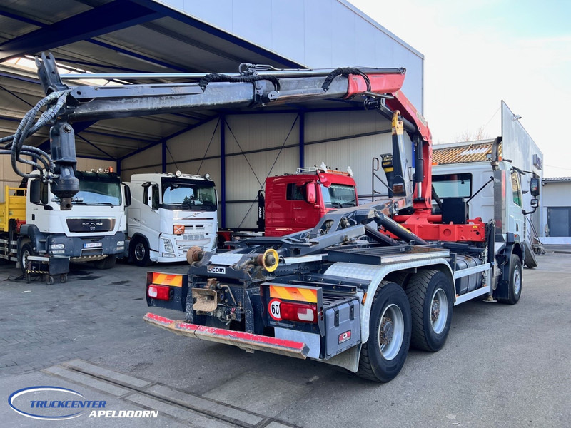 DAF CF 85.410 6x4 Steel springs, Palfinger PK 16001, Palift - Camion ampliroll, Camion grue: photos 2 DAF CF 85.410 6x4 Steel springs, Palfinger PK 16001, Palift - Camion ampliroll, Camion grue: photos 2