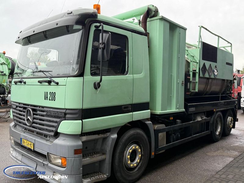 Mercedes-Benz ACTROS 2531 L 6X2/NLA ADR, RVS tank, Naafreductie - Camion hydrocureur: photos 3 Mercedes-Benz ACTROS 2531 L 6X2/NLA ADR, RVS tank, Naafreductie - Camion hydrocureur: photos 3