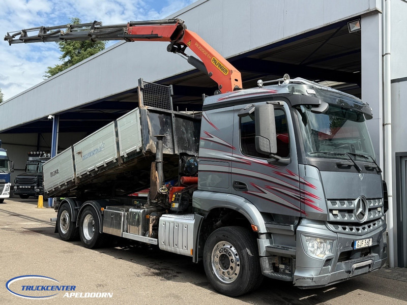 Mercedes-Benz Arocs 2635 Palfinger PK 22002, Stuuras, Euro 6 - Camion benne, Camion grue: photos 1 Mercedes-Benz Arocs 2635 Palfinger PK 22002, Stuuras, Euro 6 - Camion benne, Camion grue: photos 1