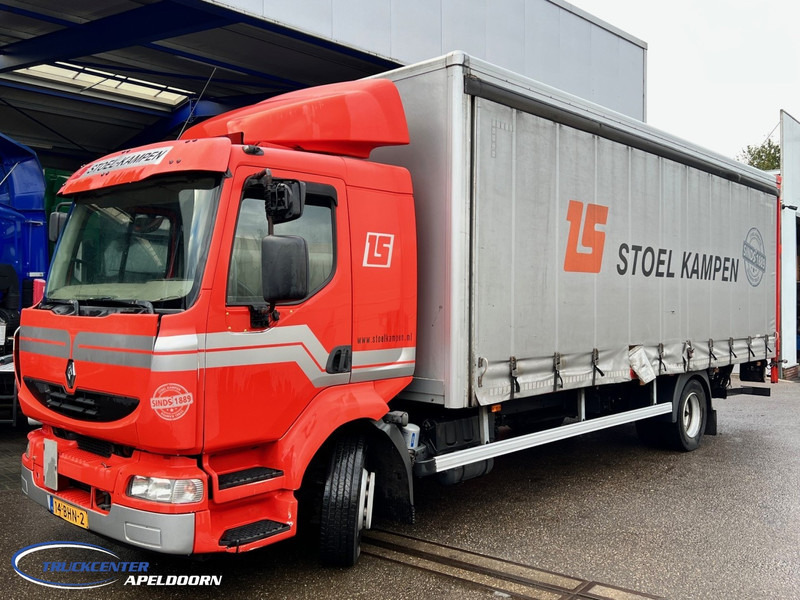 Renault MIDLUM 220 DCI, Manuel - Camion à rideaux coulissants: photos 3 Renault MIDLUM 220 DCI, Manuel - Camion à rideaux coulissants: photos 3