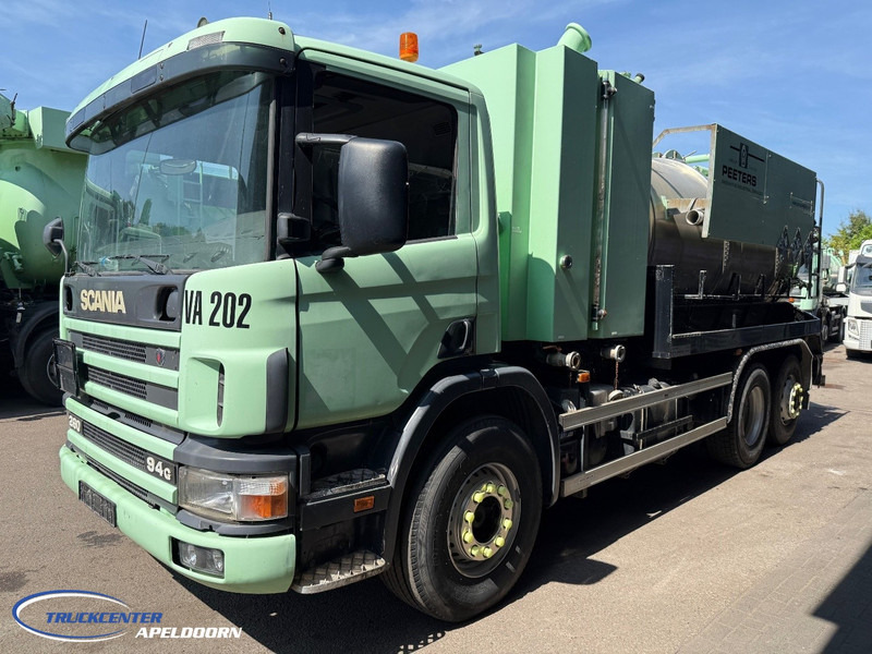 Scania 94G - 260 RVS opbouw, ADR - Camion hydrocureur: photos 4 Scania 94G - 260 RVS opbouw, ADR - Camion hydrocureur: photos 4