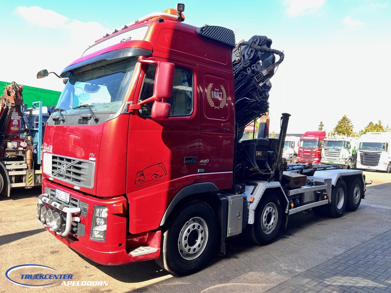 Volvo FH 440 HIAB 377 E6 + JIB 70X E4, 8x2, Euro 5 - Camion grue: photos 3 Volvo FH 440 HIAB 377 E6 + JIB 70X E4, 8x2, Euro 5 - Camion grue: photos 3