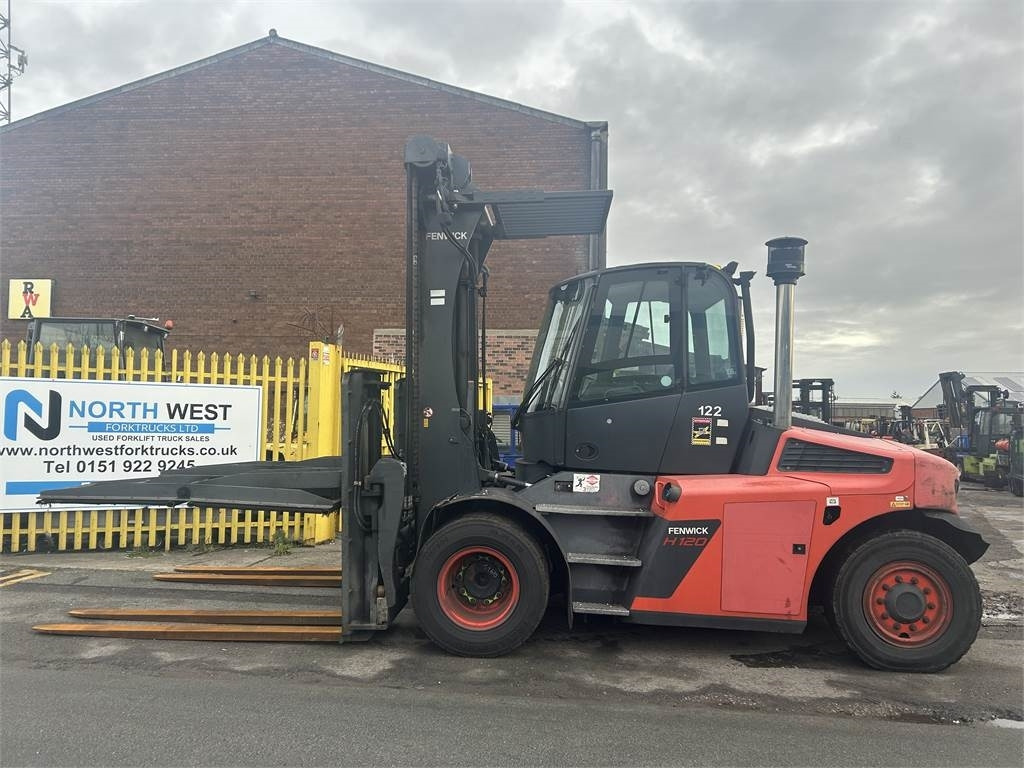 Linde H120 - Chariot élévateur diesel: photos 1 Linde H120 - Chariot élévateur diesel: photos 1