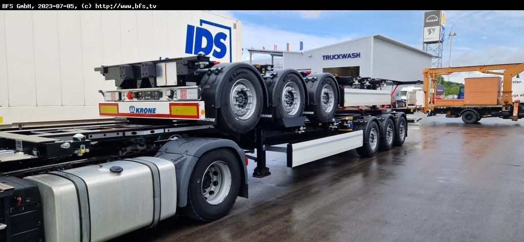 Krone Container Chassi SDC 27 eLTU5-2 Krone Container Chassi SDC 27 eLTU5-2 - Semi-remorque porte-conteneur/ Caisse mobile: photos 3 Krone Container Chassi SDC 27 eLTU5-2 Krone Container Chassi SDC 27 eLTU5-2 - Semi-remorque porte-conteneur/ Caisse mobile: photos 3
