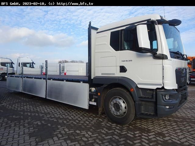 MAN TGM (TG3) 18.320 4x2 BL CH Langmaterialträger, P - Camion plateau: photos 2 MAN TGM (TG3) 18.320 4x2 BL CH Langmaterialträger, P - Camion plateau: photos 2