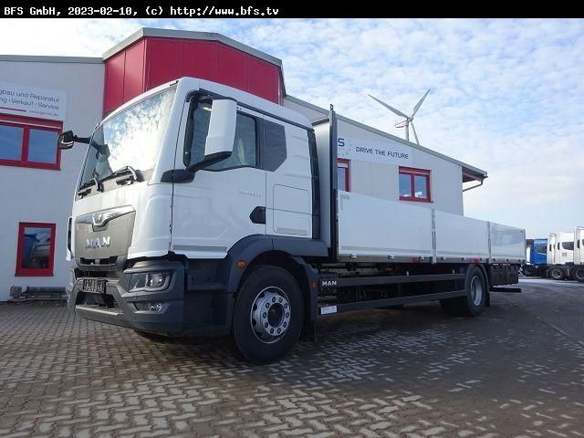 MAN TGM (TG3) 18.320 4x2 BL CH Langmaterialträger, P - Camion plateau: photos 1 MAN TGM (TG3) 18.320 4x2 BL CH Langmaterialträger, P - Camion plateau: photos 1