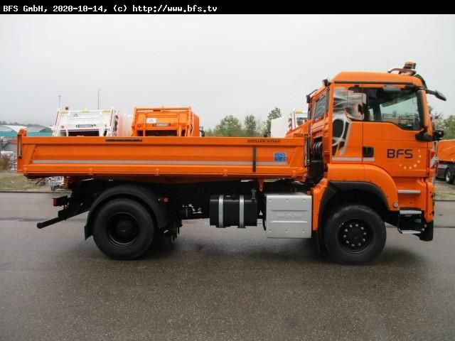 MAN TGS 18.400 4x4 BL Winterdienst, Kipper - Camion benne: photos 2 MAN TGS 18.400 4x4 BL Winterdienst, Kipper - Camion benne: photos 2
