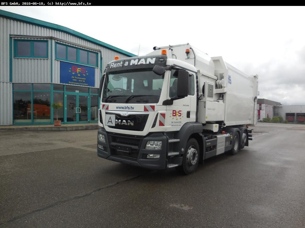 MAN TGS 26.360 6x2-2 LL HS SL Speedline 29 PPK - Benne à ordures ménagères: photos 1 MAN TGS 26.360 6x2-2 LL HS SL Speedline 29 PPK - Benne à ordures ménagères: photos 1
