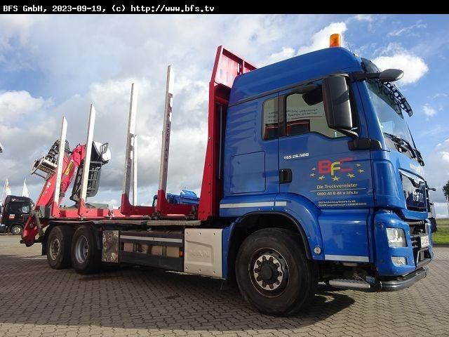 MAN TGS 26.500 6x4H-4BL Kurzholz - Camion grumier: photos 3 MAN TGS 26.500 6x4H-4BL Kurzholz - Camion grumier: photos 3