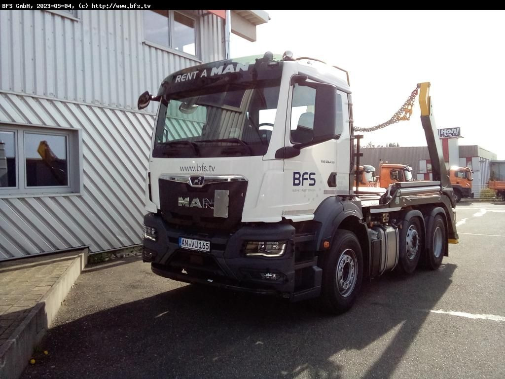 MAN TGS (TG3) 26.430 6x2-4 BL CH VL-Achser, Palfinge - Camion benne: photos 1 MAN TGS (TG3) 26.430 6x2-4 BL CH VL-Achser, Palfinge - Camion benne: photos 1