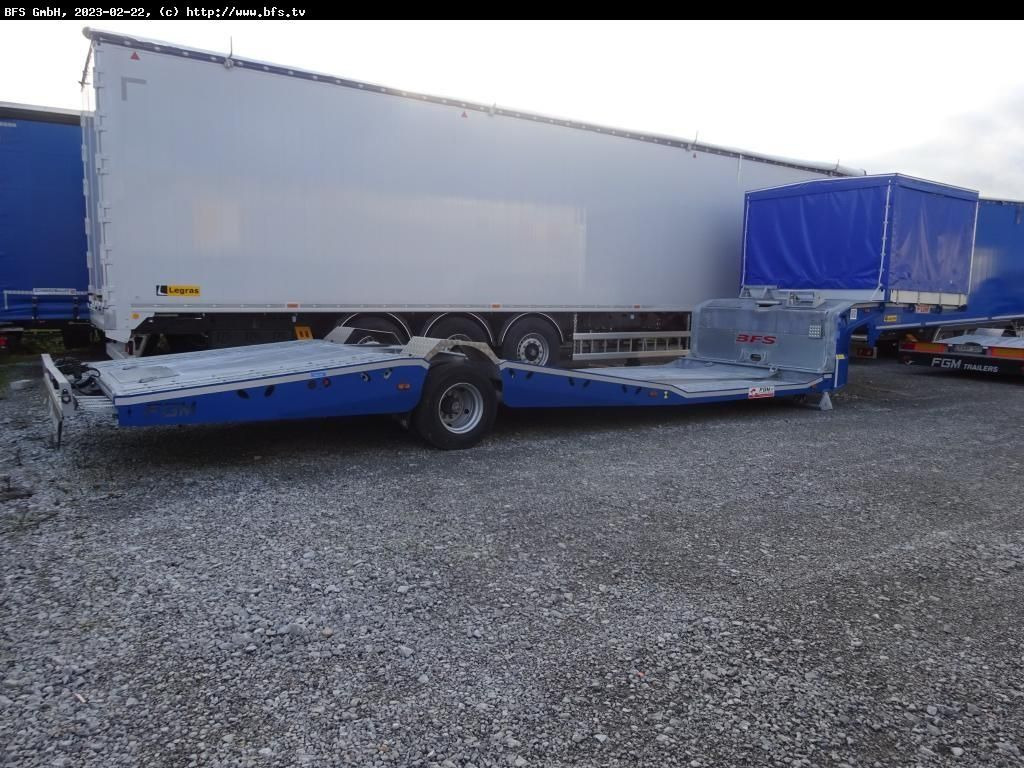 Semi Trailer 19 AF 1-Achs Tieflader Plane Semi Trailer 19 AF 1-Achs Tieflader Plane - Semi-remorque surbaissé: photos 2 Semi Trailer 19 AF 1-Achs Tieflader Plane Semi Trailer 19 AF 1-Achs Tieflader Plane - Semi-remorque surbaissé: photos 2