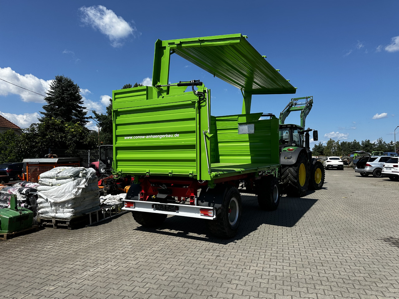 Benne agricole Conow HW 180 V 9 3 strony wywrot 18 ton: photos 11 Benne agricole Conow HW 180 V 9 3 strony wywrot 18 ton: photos 11