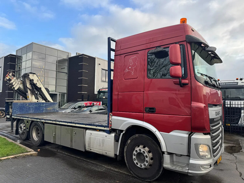 DAF XF 510 6X2 EURO 6 + HIAB 166 HI PRO + REMOTE CONTROL - Camion grue: photos 2 DAF XF 510 6X2 EURO 6 + HIAB 166 HI PRO + REMOTE CONTROL - Camion grue: photos 2